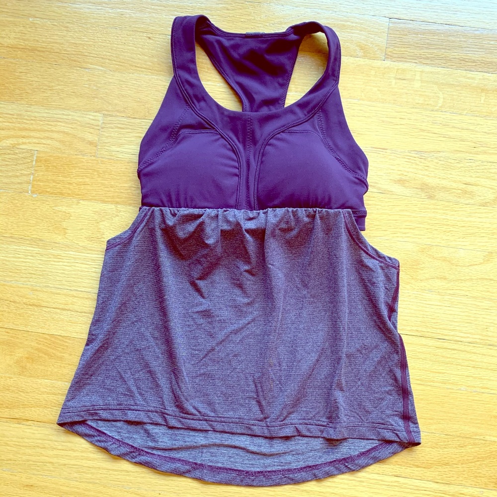 Lululemon 2-in-run tank